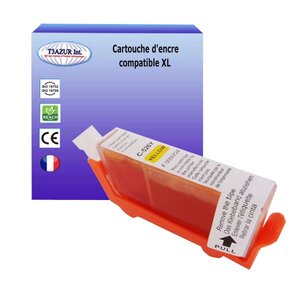 Cartouche compatible avec Canon CLI526 XL Jaune - T3AZUR