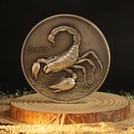 Pièce de monnaie en Argent 12 Dollars g 155.5 (5 oz) Millésime 2024 Twelve Zodiac Signs SCORPIO