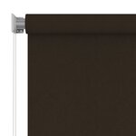 vidaXL Store roulant d'extérieur 120x140 cm Marron