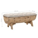 Banc banquette de rangement bois massif et tissu 103 x 51 x 44 cm 02_0021259