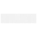 vidaXL Cloison de séparation blanc 165x600 cm bambou