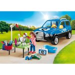 PLAYMOBIL 9278 - City Life - Toiletteuse avec véhicule