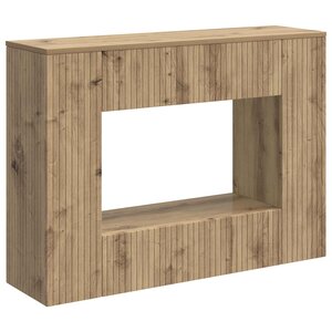 vidaXL Table console Chêne Artisanal 101 x 29 x 74 cm