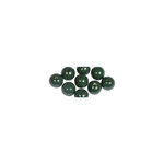 Perle en bois Vert Ronde Ø 12 mm 32 pièces