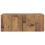 vidaXL Meuble TV mural Bois ancien 78 5 x 41 x 30 cm Bois d'ingénierie