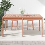 vidaXL Table de jardin 159 5x82 5x76 cm bois massif de douglas