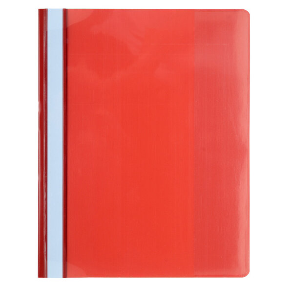 Chemise à lamelle Premium PVC A4+ rouge x 10 EXACOMPTA