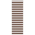 vidaXL Store zèbre marron 80x200 cm largeur du tissu 75 9 cm polyester