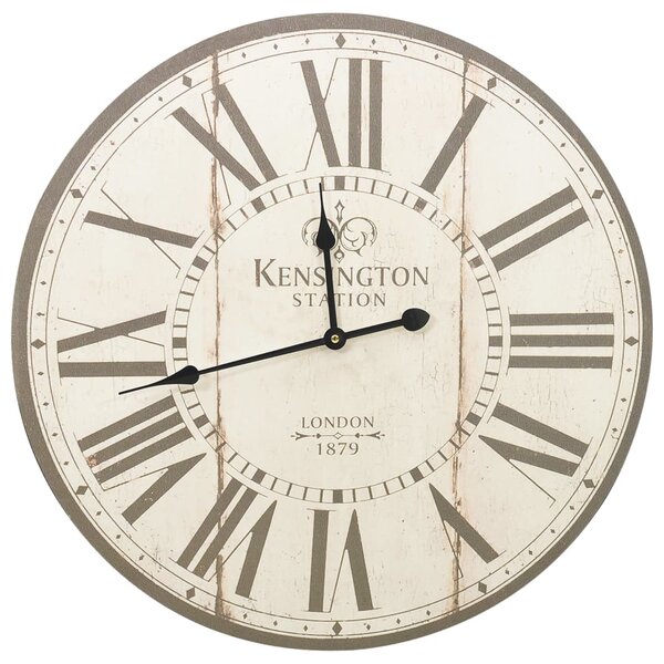 vidaXL Horloge murale vintage Londres 60 cm