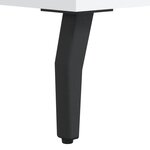 vidaXL Buffet blanc 69 5x34x90 cm bois d'ingénierie