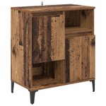 vidaXL Buffets 3 Pièces Bois Ancien 60 x 35 x 70 cm Bois d'ingénierie
