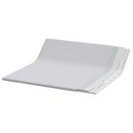 vidaXL Coussins de Matelas Blanc 180 x 200 cm