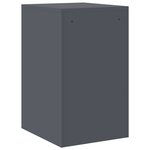 vidaXL Cabinet de Dossier avec tiroir Anthracite 44 x 50 x 106.5 cm