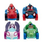 Jazwares SNF0306 - Spidey et ses amis extraordinaires - Pack de 4 Amazing Metals de Marvel