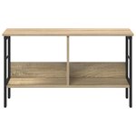 vidaXL Étagère Chêne Sonoma 82 x 32 x 47 cm Bois d'ingénierie