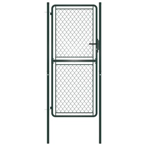 vidaXL Portillon Acier 100 x 175 cm Vert