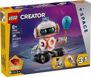 LEGO Creator - Robot de l'Espace 31164 - Ensemble de Construction 3-en-1 pour Enfants