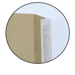 250 pochettes - c4 - 229x324mm - papier kraft brun - 90g - auto-adhésives - gpv