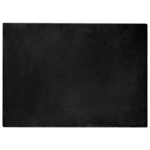 vidaXL Tapis en Fourrure Synthétique de Lapin Olite Noir 200 x 280 cm
