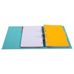 Classeur à levier PVC A4 dos de 70mm - Vert clair EXACOMPTA