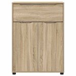 vidaXL Cabinet de salle de bain Chêne Sonoma 72 5 x 36 5 x 100 cm