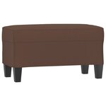 vidaXL Banc Marron 70x35x41 cm Similicuir