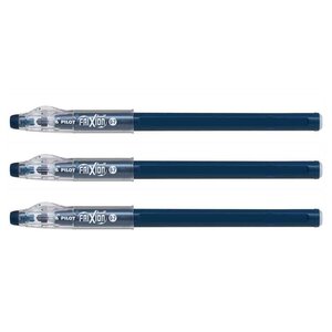 Stylo Roller FRIXION ball Stick Pointe 07 Bleu nuit x 3 PILOT