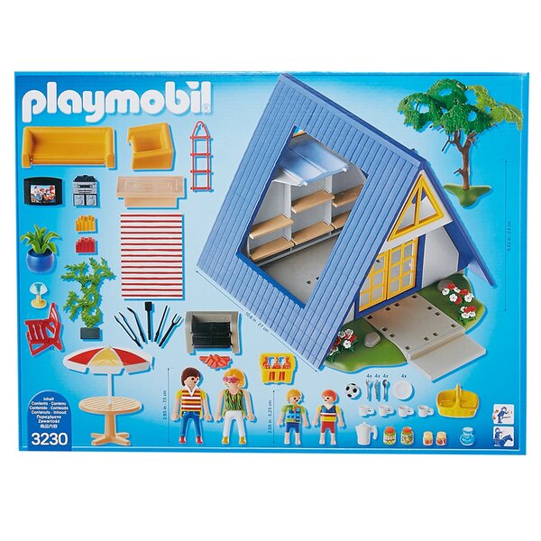 PLAYMOBIL 3230 - Maison de vacances - La Poste Pro