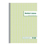 Manifold 4 Colonnes 29 7x21cm 50 Feuillets Dupli Autocopiants - Motif  - X 5 - Exacompta