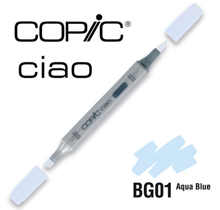 Marqueur à l'alcool Copic Ciao BG01 Aqua Blue