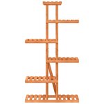 vidaXL Support à fleurs 75x25x140 5 cm bois massif de sapin