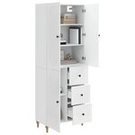 vidaXL Ensemble de Meubles 2 Pièces 66 x 34 5 x 90 cm Bois d'ingénierie