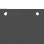 vidaXL Écran de balcon Anthracite 120x240 cm Tissu Oxford