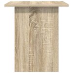 vidaXL Table de chevet avec tiroir 2 Pièces Chêne Sonoma 41 x 40 x 45 cm