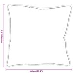 vidaXL Duvet d'hiver avec oreiller 3 Pièces Blanc 200 x 200 cm Microfibre