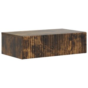 vidaXL Table d'appoint murale 59 x 34 5 x 17 cm Bois d'ingénierie