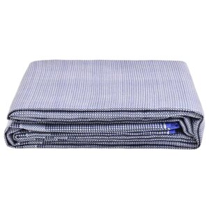 vidaXL Tapis de tente 600x300 cm Bleu