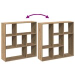 vidaXL Étagère séparatrice de pièce chêne artisanal 102x29x103 5 cm