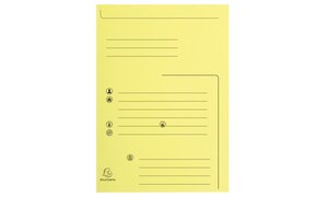 Paquet de 25 chemises 2 rabats SUPER 250 Contact - 24x32cm x 5 EXACOMPTA