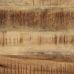 vidaXL Meuble TV 100x42x40 cm bois massif de manguier brut