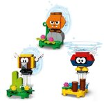 Lego 71402 super mario pack surprise de personnage - série 4  jouet a collectionner avec figurines  1 unité (au hasard)