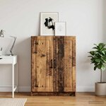 vidaXL Buffet Bois ancien 66 x 34 5 x 87 cm Bois d'ingénierie