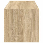 vidaXL Meuble TV mural Sonoma 60 x 31 x 29.5 cm Bois d'ingénierie