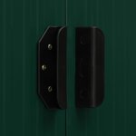 vidaXL Abri de jardin avec toit étendu Vert 336x270x181 cm Acier