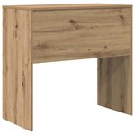 vidaXL Bureau chêne artisanal 80 x 40 x 76 cm Bois d'ingénierie