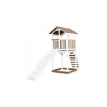 AXI Beach Tower Marron Blanc Toboggan Blanc