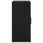 vidaXL Buffet Chêne noir 40 x 33 x 70 cm Bois d'ingénierie