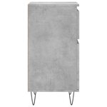 vidaXL Buffets 2 Pièces gris béton 40x35x70 cm bois d'ingénierie