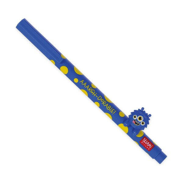 Legami CPP0014 - Stylo à encre gel avec animal décoratif Monster >- Lovely Friends