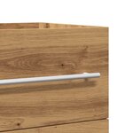 vidaXL Ensemble de meubles salle de bain 2 Pièces bois d'ingénierie